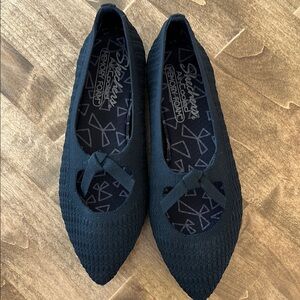 Skechers Women's Mary Jane Style Black Flats size 7